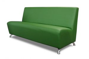 Офисный диван и кресло без подлокотников "Интер" ― Офисная мебель в Москве 